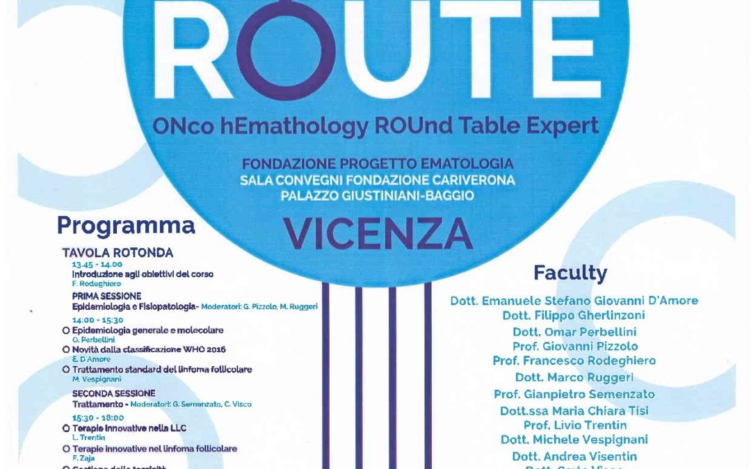 ONE ROUTE – ONco hEmathology ROUnd Table Expert